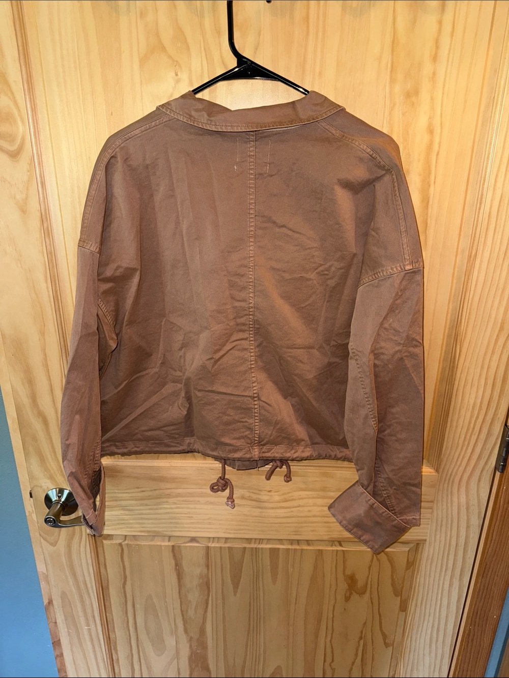 BDG Utility Jacket in Dusty Rose/Brown - Picture 3 of 4